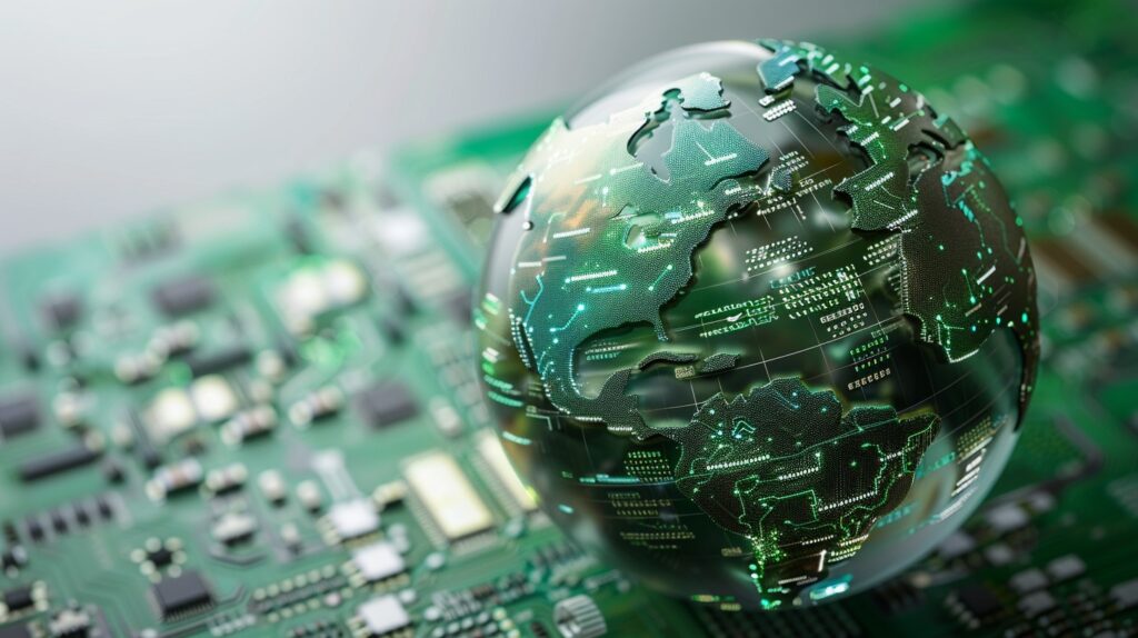 Digital Globe Concept